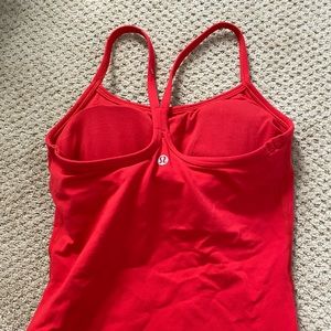 Red lulu tank
